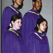 Anaheim High School choir members